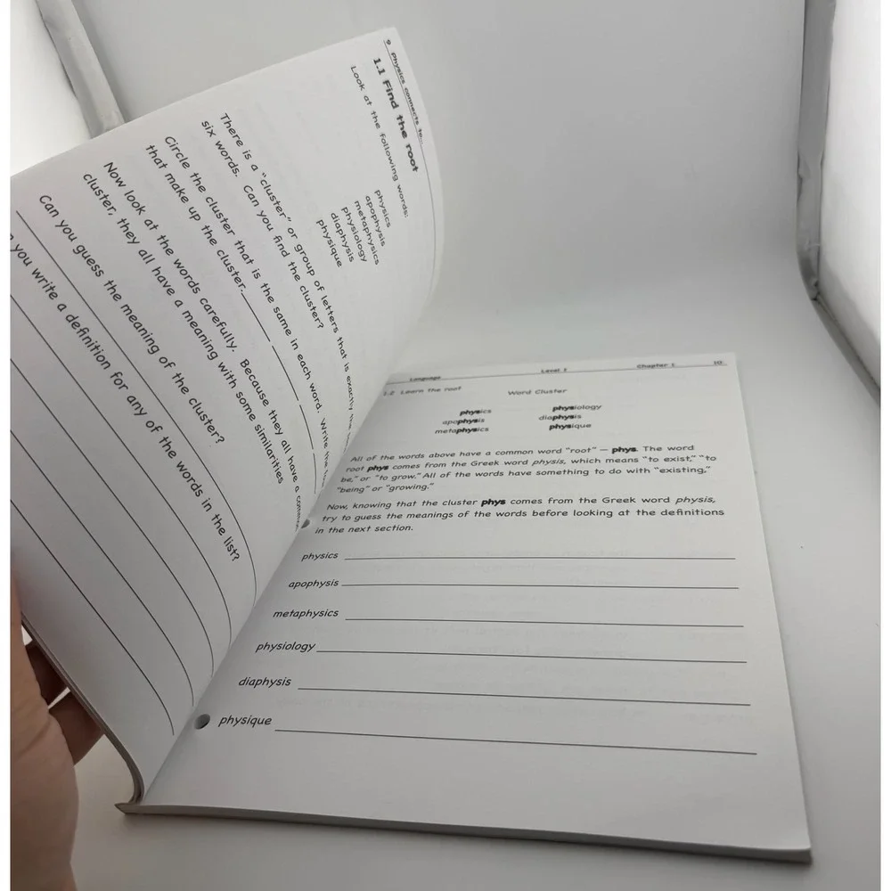 Real Science-4-Kids  Physics Connects to Language Workbook
